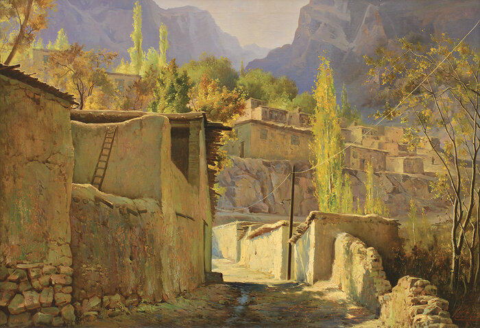 «بدون عنوان» اثر عبدالحسین (رها) محسنی کرمانشاهی