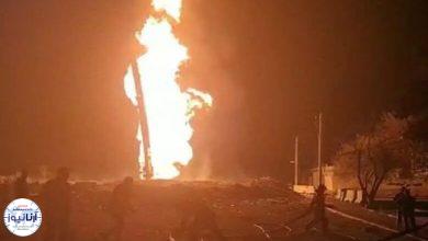 انفجار خطوط لوله گاز در ایران
