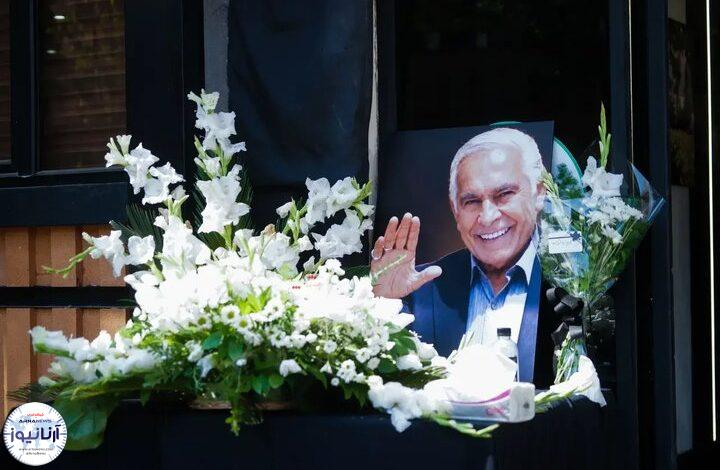 مراسم ترحیم احمد ناطق نوری